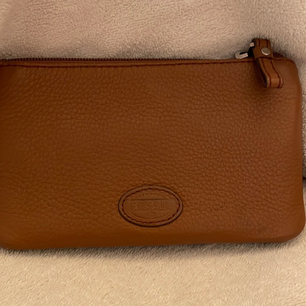 Fossil creator card purse and check book holder